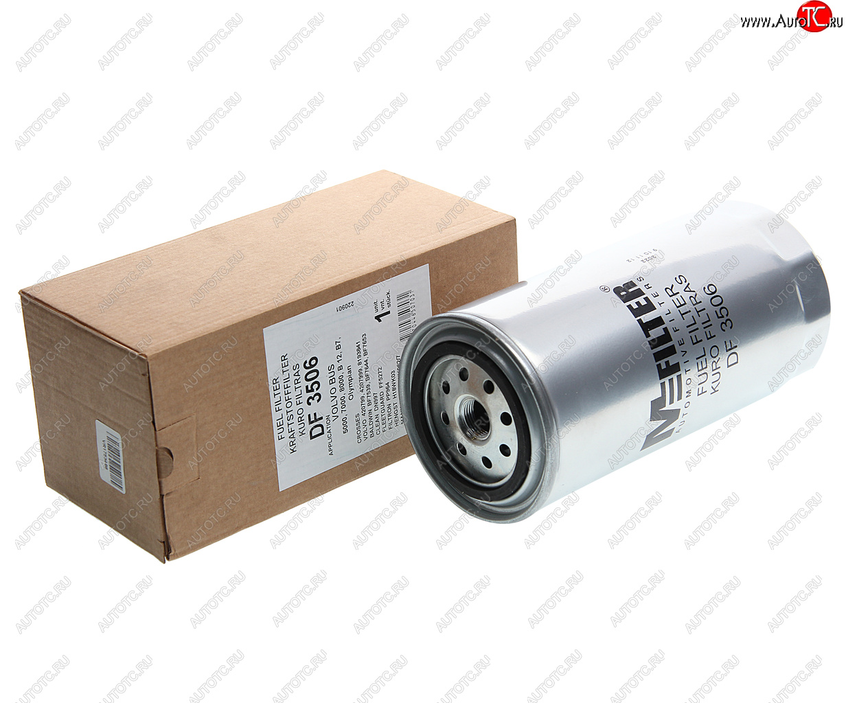 829 р. Фильтр топливный VOLVO MFILTER MFILTER df3506 MFILTER df3506  с доставкой в г. Воронеж