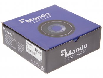 3 999 р. Шкив HYUNDAI Sonata (06-),Santa Fe (06-),Tucson (06-) (2.0/2.2 TCI) коленвала MANDO MANDO dmb010073 MANDO dmb010073  с доставкой в г. Воронеж. Увеличить фотографию 3