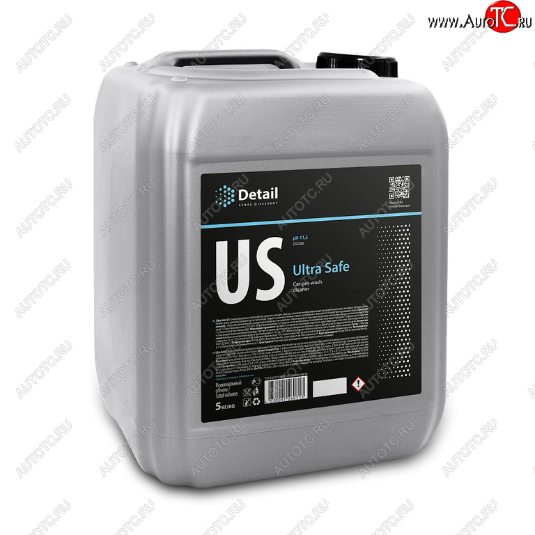 1 769 р. Шампунь для бесконтактной мойки 5кг первая фаза US Ultra Safe DETAIL DETAIL dt-0280 DETAIL dt-0280  с доставкой в г. Воронеж