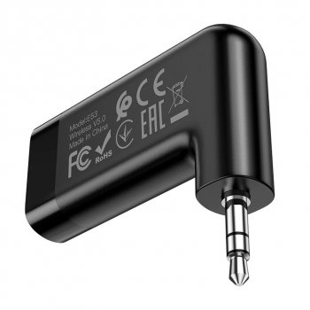 699 р. Адаптер Bluetooth автомобильный черный HOCO HOCO e53 black HOCO e53 black  с доставкой в г. Воронеж. Увеличить фотографию 2