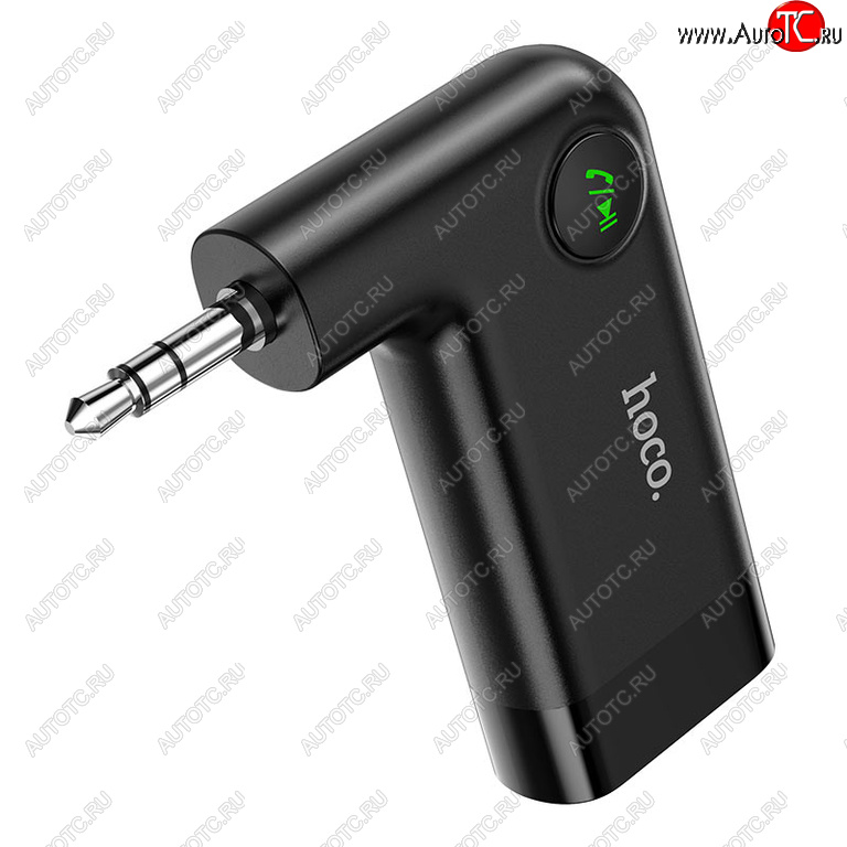 699 р. Адаптер Bluetooth автомобильный черный HOCO HOCO e53 black HOCO e53 black  с доставкой в г. Воронеж