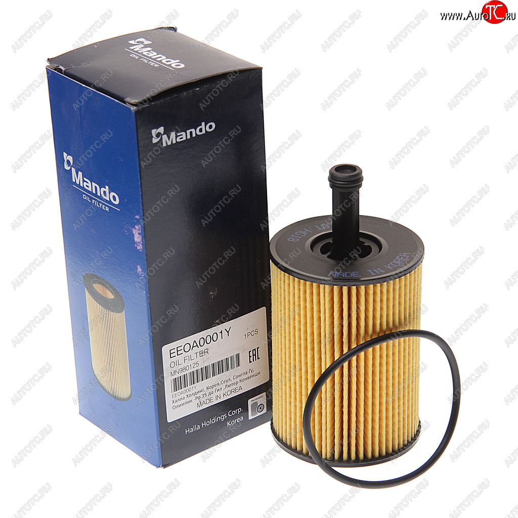220 р. Фильтр масляный VW T5 (03-),Passat (05-),Touran,Tiguan AUDI A3,A4,A6 SKODA Octavia (TDI) MANDO MANDO eeoa0001y MANDO eeoa0001y  с доставкой в г. Воронеж