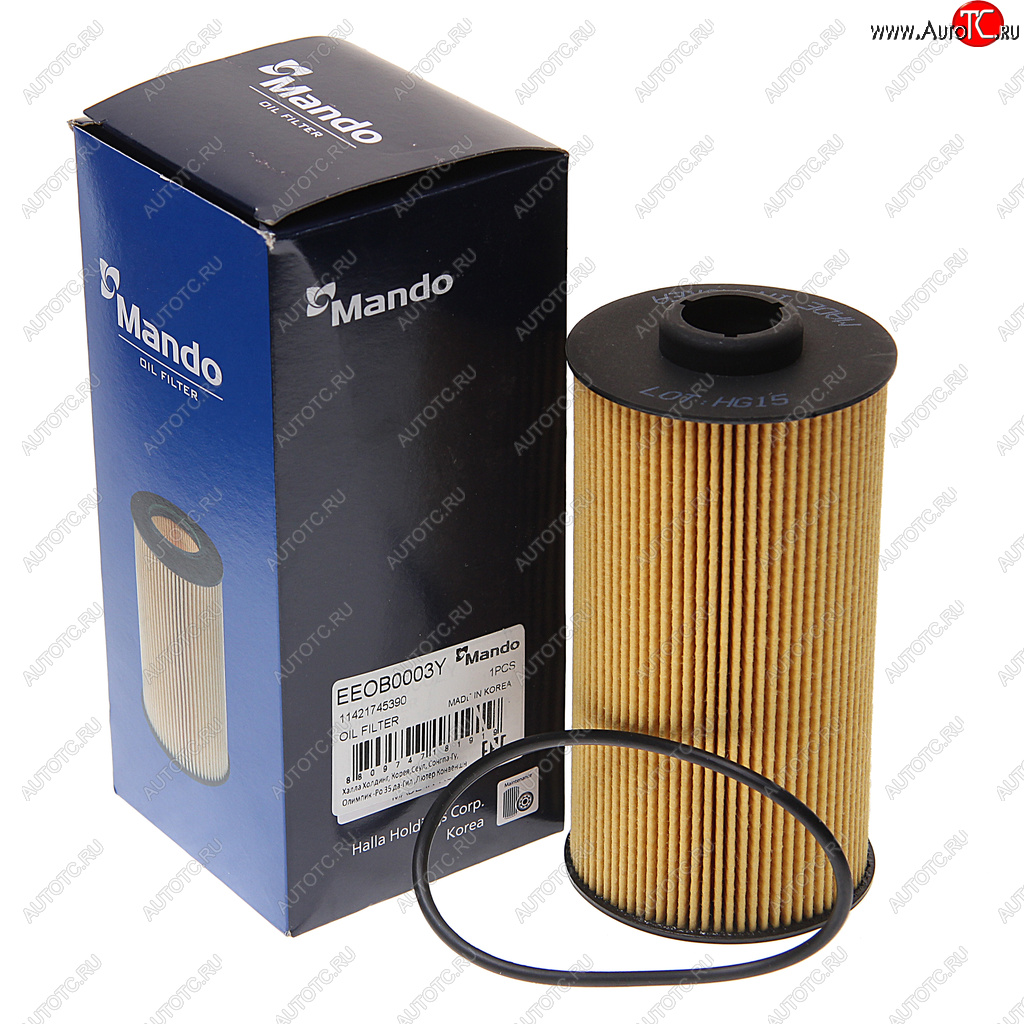 218 р. Фильтр масляный LAND ROVER Range Rover (02-05) (4.4) BMW 5 (E34,E39) (M60M62) MANDO MANDO eeob0003y  с доставкой в г. Воронеж