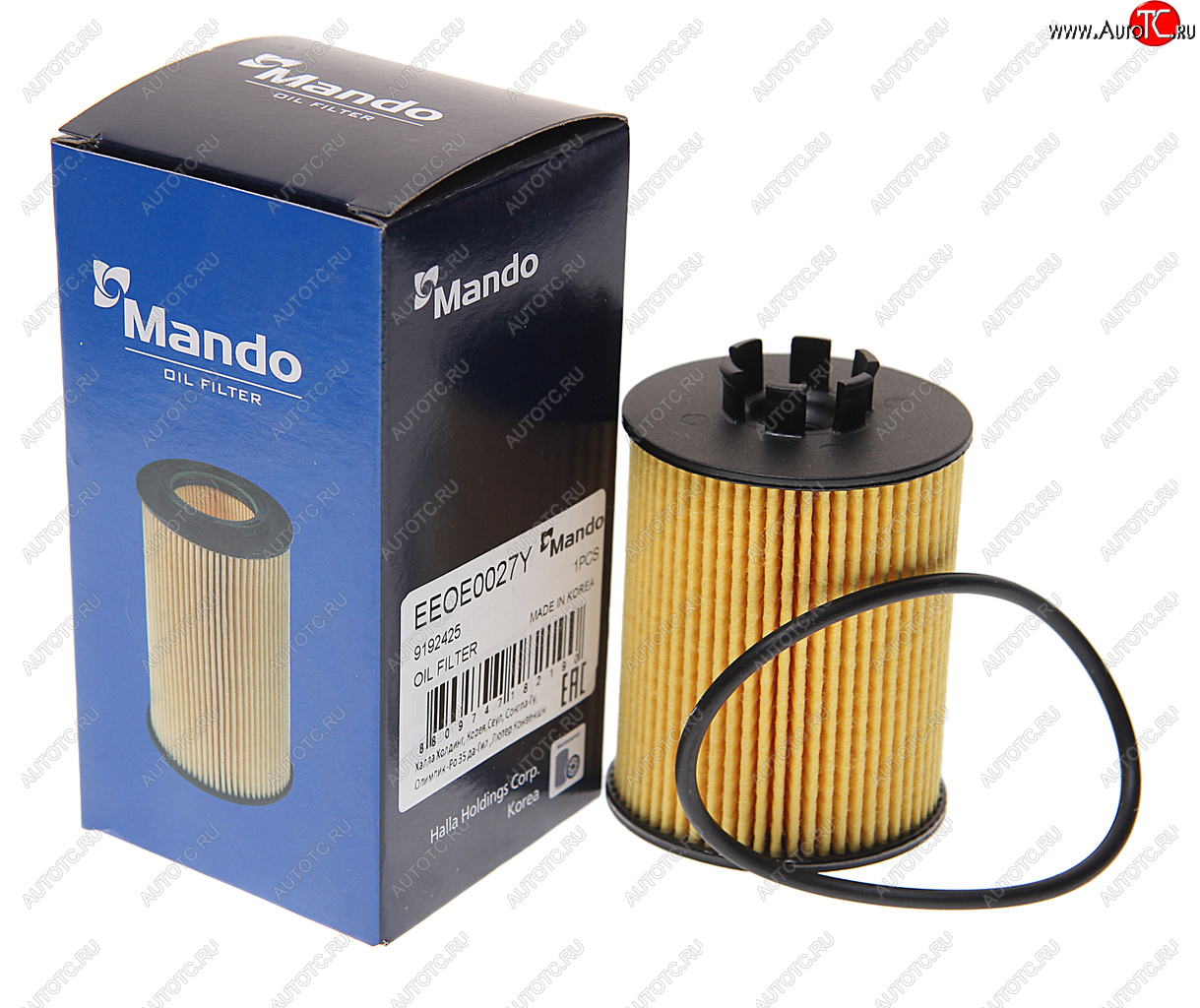 299 р. Фильтр масляный OPEL Agila A (00-08),Astra H (04-),Corsa C (00-06) MANDO MANDO eeoe0027y  с доставкой в г. Воронеж