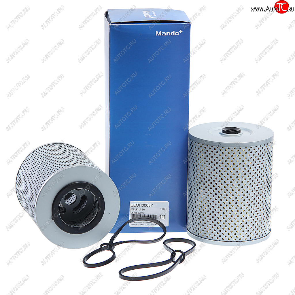 2 569 р. Фильтр масляный HYUNDAI HD170,270,450,AeroSpace дв.D6ACAVABDD комплект MANDO MANDO eeoh0003y  с доставкой в г. Воронеж