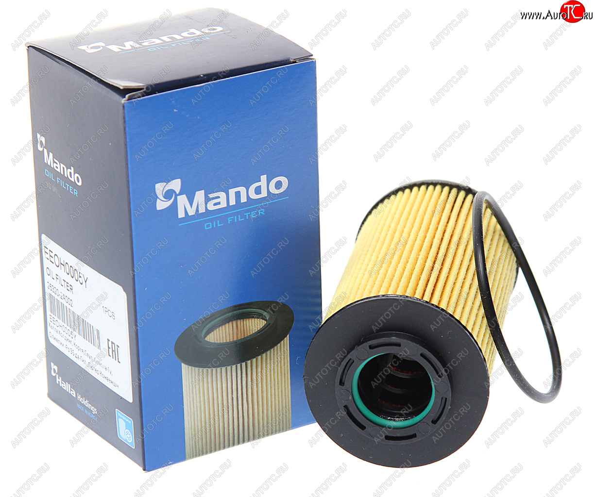329 р. Фильтр масляный HYUNDAI i30 KIA Rio (05-),Cerato,Ceed MANDO MANDO eeoh0005y  с доставкой в г. Воронеж