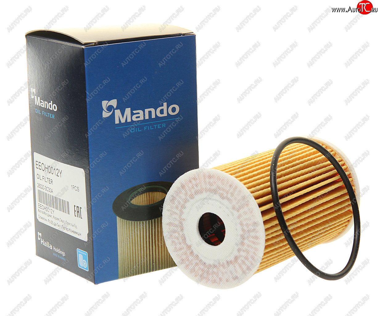 379 р. Фильтр масляный HYUNDAI i30 KIA Soul (1.41.6 CRDI) MANDO MANDO eeoh0012y  с доставкой в г. Воронеж