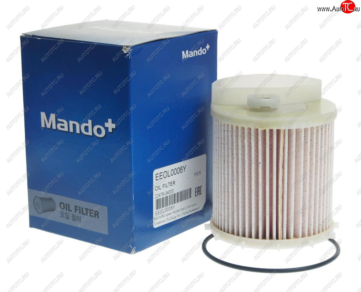 1 269 р. Фильтр топливный SSANGYONG Actyon (10-),Actyon Sports (12-),Rexton (12-) (D20) MANDO MANDO eeol0006y  с доставкой в г. Воронеж