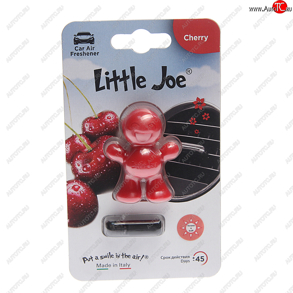 295 р. Ароматизатор на дефлектор полимерный (Вишня) Little Joe Classic DRIVE INT DRIVE INT ef0404  с доставкой в г. Воронеж