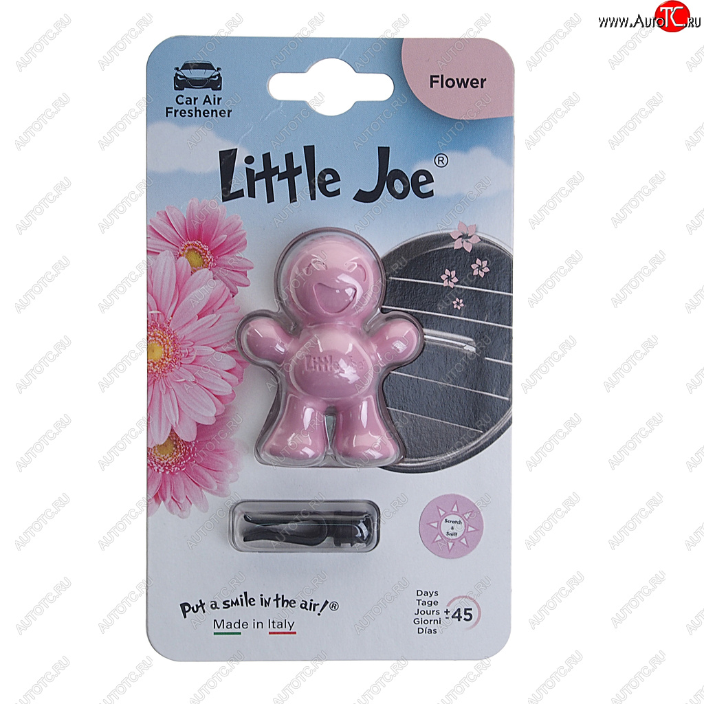 295 р. Ароматизатор на дефлектор полимерный (Цветочный) Little Joe Classic DRIVE INT DRIVE INT ef1313  с доставкой в г. Воронеж