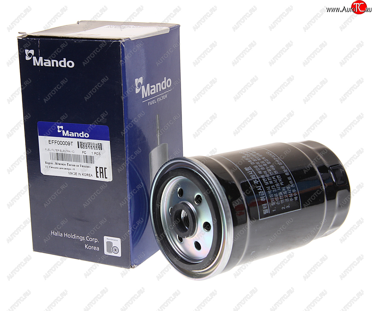 639 р. Фильтр топливный HYUNDAI Santa Fe (00-),Trajet (00-) (TCI) MANDO MANDO eff00009t MANDO eff00009t  с доставкой в г. Воронеж