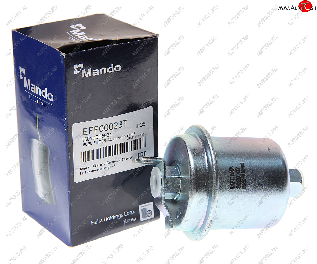 439 р. Фильтр топливный HONDA Civic (96-00) MANDO MANDO eff00023t  с доставкой в г. Воронеж