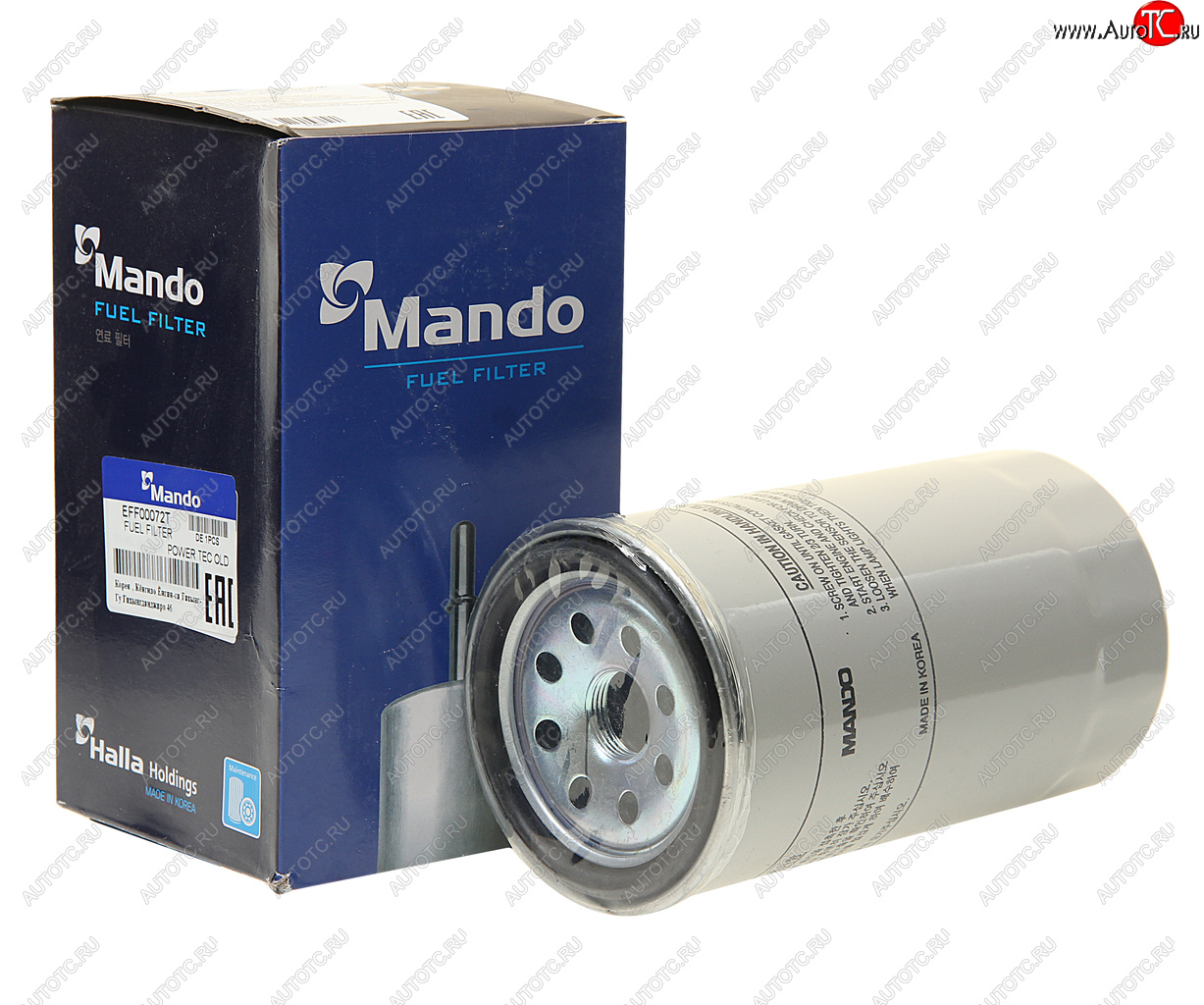 1 349 р. Фильтр топливный HYUNDAI HD260,270,320,370,500,1000,AeroQueen дв.D6CA3841 MANDO MANDO eff00072t  с доставкой в г. Воронеж