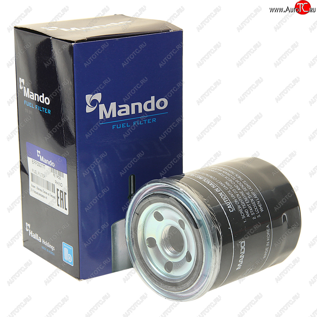 819 р. Фильтр топливный HYUNDAI HD120,AeroTown дв.D6DA1922 MANDO MANDO eff00077t  с доставкой в г. Воронеж