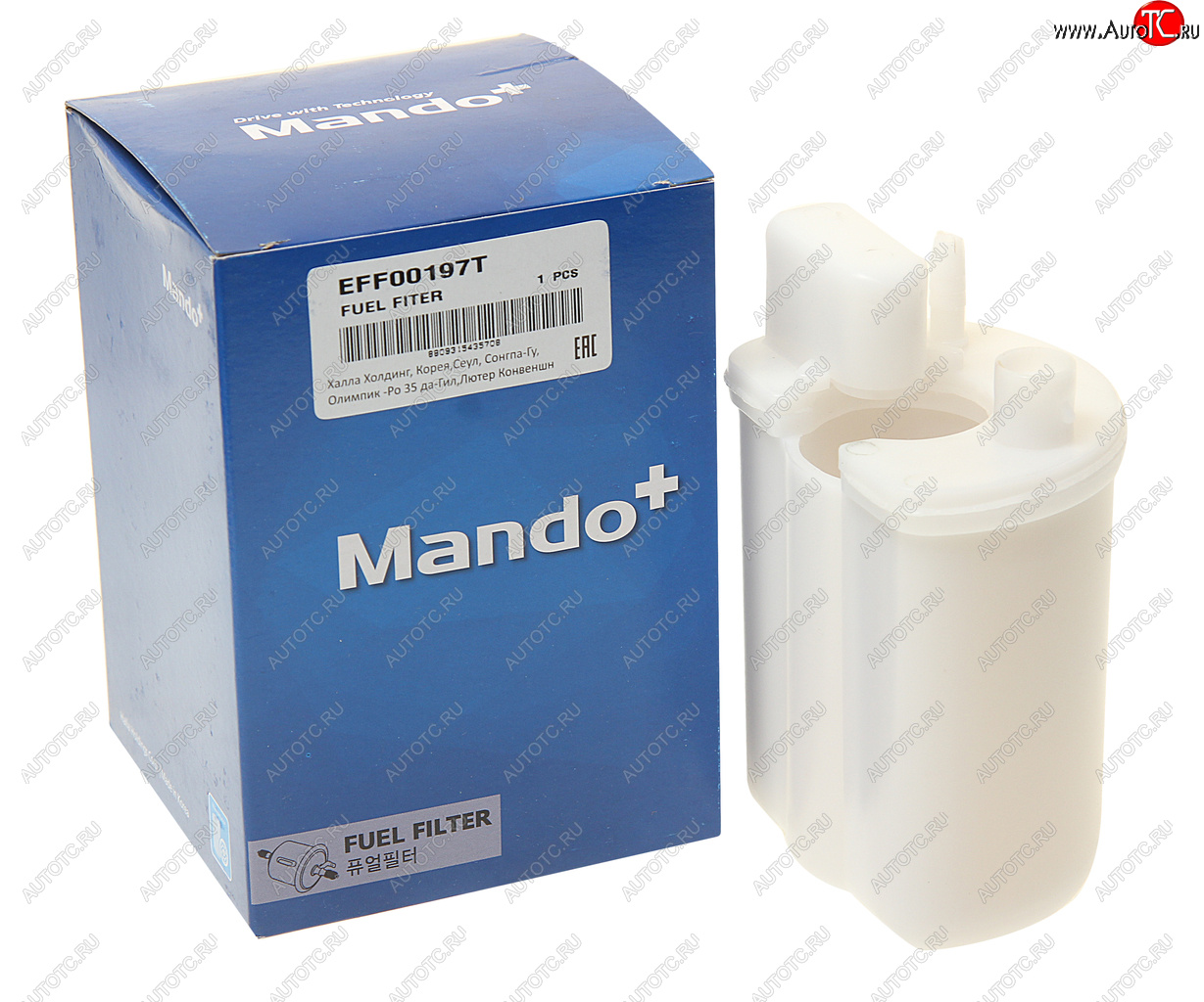 1 039 р. Фильтр топливный HYUNDAI Santa Fe (06-) MANDO MANDO eff00197t  с доставкой в г. Воронеж