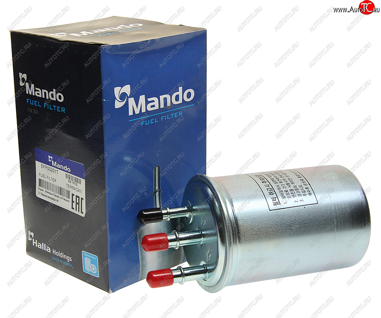 2 979 р. Фильтр топливный HYUNDAI Terracan KIA Bongo 3 (06-),Carnival (2.9) MANDO MANDO eff00201t  с доставкой в г. Воронеж