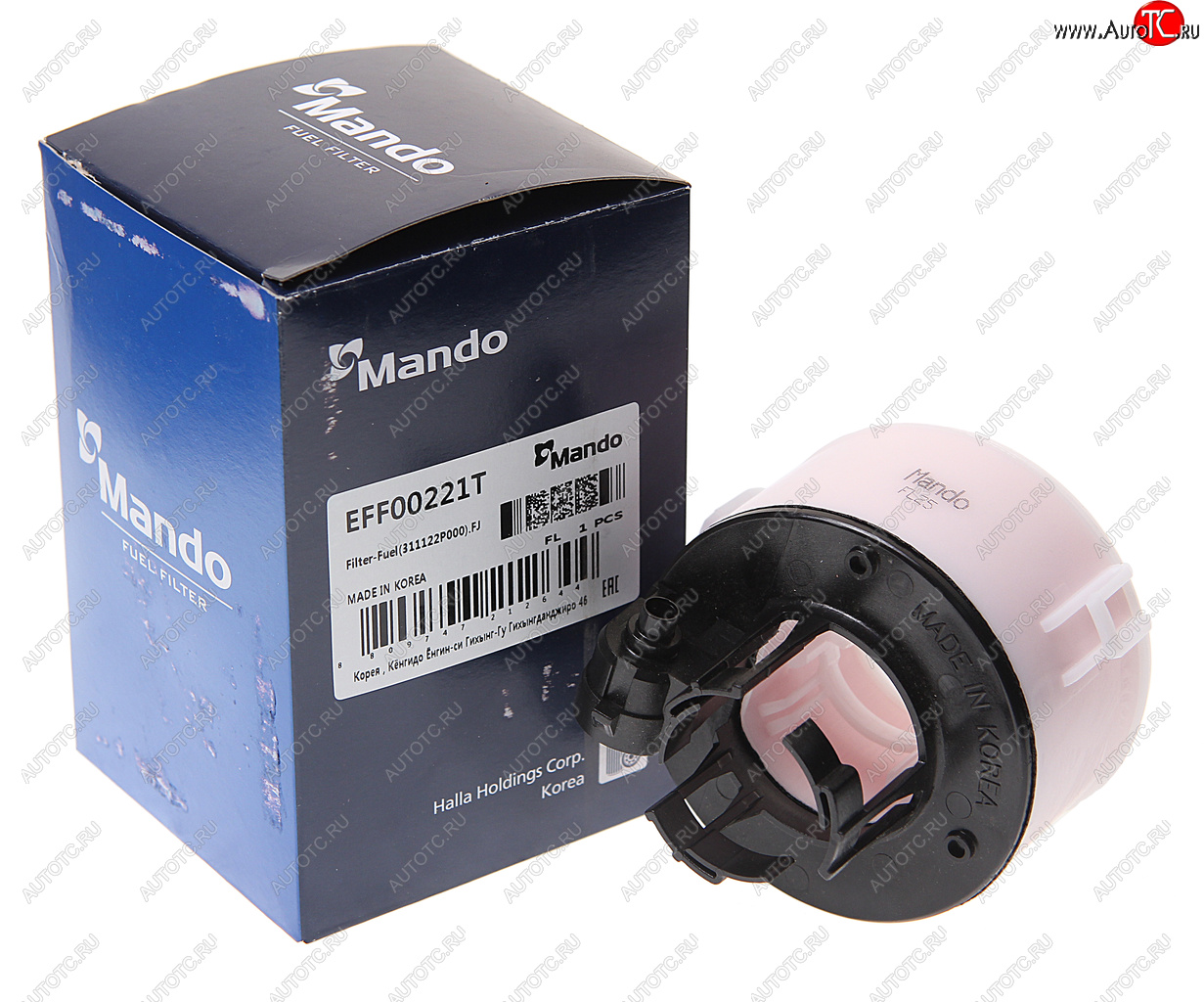 1 199 р. Фильтр топливный HYUNDAI Santa Fe KIA Sorento MANDO MANDO eff00221t MANDO eff00221t  с доставкой в г. Воронеж