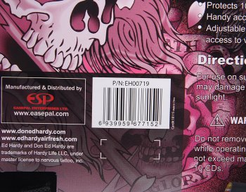 70 р. Держатель CD-дисков BEAUTIFUL GHOST на козырек (10 дисков) ED HARDY ED HARDY eh-00719 ED HARDY eh-00719  с доставкой в г. Воронеж. Увеличить фотографию 6