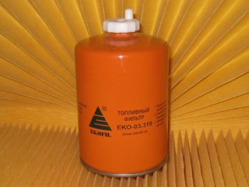 Фильтр топливный КАМАЗ,ПАЗ грубой очистки (дв.CUMMINS 140,180,210) (ан.WK9165x) сепаратор EKOFIL EKOFIL eko-03.319
