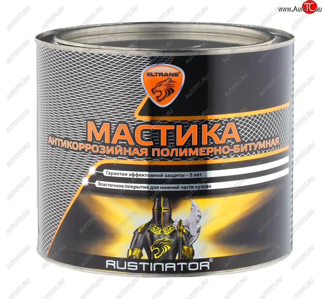 939 р. Антикор мастика полимерно-битумная 2.2кг БАСТИОН ЭЛТРАНС ЭЛТРАНС el-0208.02  с доставкой в г. Воронеж