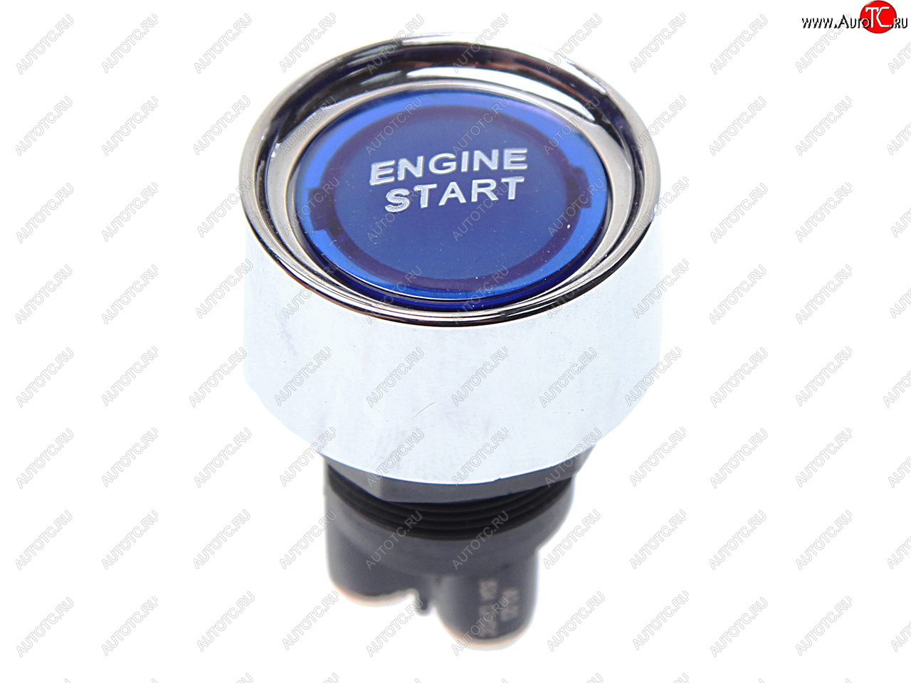 739 р. Выключатель кнопка 12V 50А ENGINE START без фиксации синяя NO NAME engine startси  с доставкой в г. Воронеж