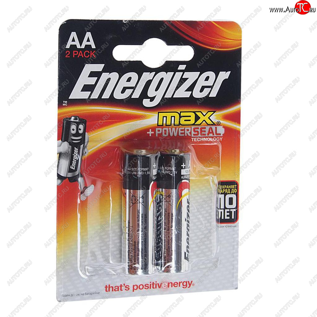 179 р. Батарейка AA LR6 1.5V блистер (2шт.) Alkaline ENERGIZER ENERGIZER en-lr6бл ENERGIZER en-lr6бл  с доставкой в г. Воронеж