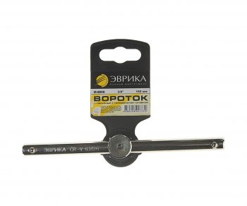 197 р. Вороток 38 L=160мм Т-образный с плавающей головкой ЭВРИКА ЭВРИКА er-63816  с доставкой в г. Воронеж. Увеличить фотографию 2