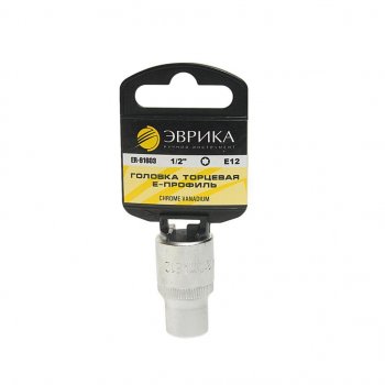 Головка торцевая 1/2 TORX E12 с держателем ЭВРИКА ЭВРИКА er-91603h ЭВРИКА er-91603h