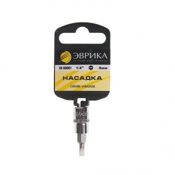 Бита-головка 14 SL4.0 L=37мм с держателем ЭВРИКА ЭВРИКА er-93001h