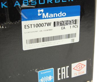 6 699 р. Амортизатор DAEWOO Matiz CHEVROLET Spark (11-) передний левый газовый (АБС) MANDO MANDO est10007w  с доставкой в г. Воронеж. Увеличить фотографию 6