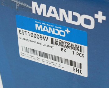 7 999 р. Амортизатор CHEVROLET Cruze (09-) (1.61.8) передний левый газовый MANDO MANDO est10009w  с доставкой в г. Воронеж. Увеличить фотографию 3