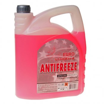 Антифриз красный -35C 5л EURO STANDARD EURO STANDARD eurored5