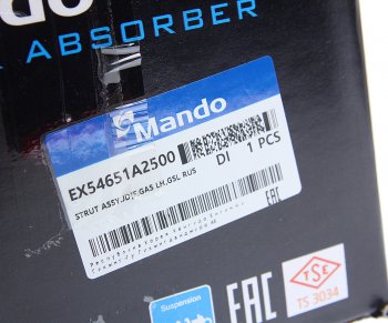 9 999 р. Амортизатор KIA Ceed (12-) передний левый газовый MANDO MANDO ex54651a2500 MANDO ex54651a2500  с доставкой в г. Воронеж. Увеличить фотографию 6
