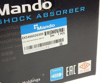 4 799 р. Амортизатор HYUNDAI Santa Fe (00-) передний правый газовый MANDO MANDO ex5466026300 MANDO ex5466026300  с доставкой в г. Воронеж. Увеличить фотографию 6
