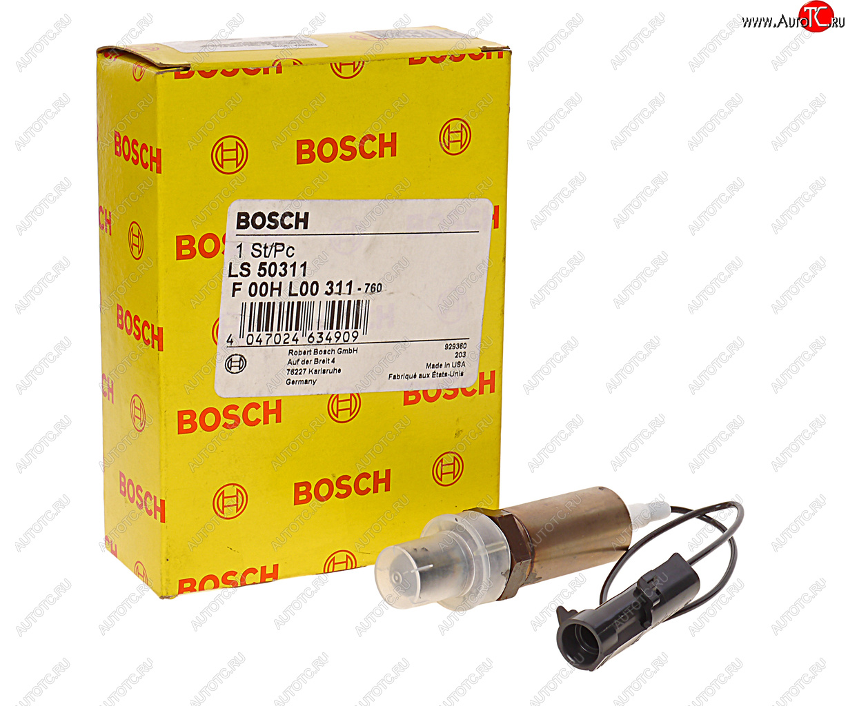 2 999 р. Датчик кислорода OPEL Vectra A-B,Astra F-G,Corsa A-B (1.22.0) DAEWOO (замена для 0258002014) BOSCH BOSCH f00hl00311  с доставкой в г. Воронеж