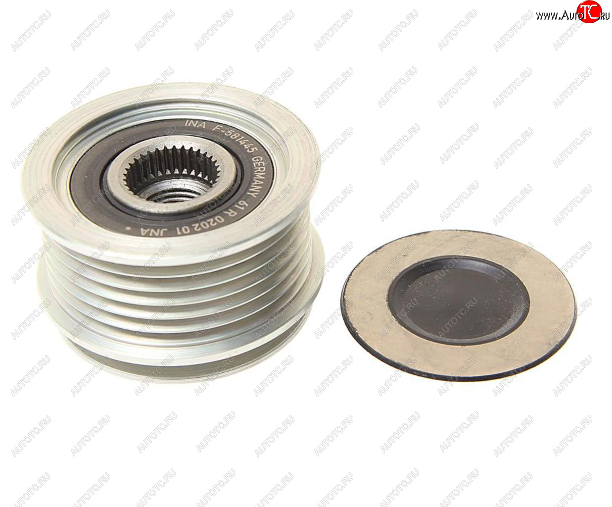 4 099 р. Шкив VW Passat (10-) генератора BOSCH BOSCH f00m147732 BOSCH f00m147732  с доставкой в г. Воронеж