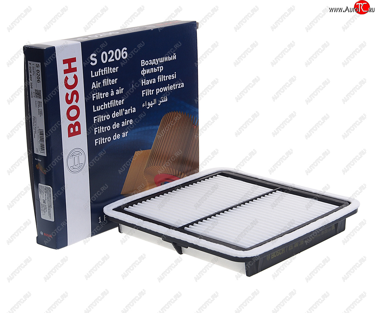 1 099 р. Фильтр воздушный SUBARU Forester (07-),Legacy (03-09) BOSCH BOSCH f026400206  с доставкой в г. Воронеж
