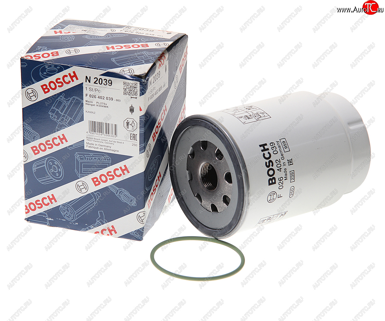 2 249 р. Фильтр топливный DAF XF (для PreLine PL 270) BOSCH BOSCH f026402039  с доставкой в г. Воронеж