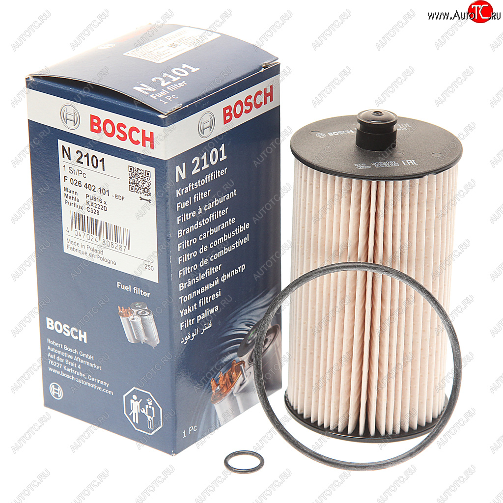 1 899 р. Фильтр топливный VW Cafter BOSCH BOSCH f026402101  с доставкой в г. Воронеж