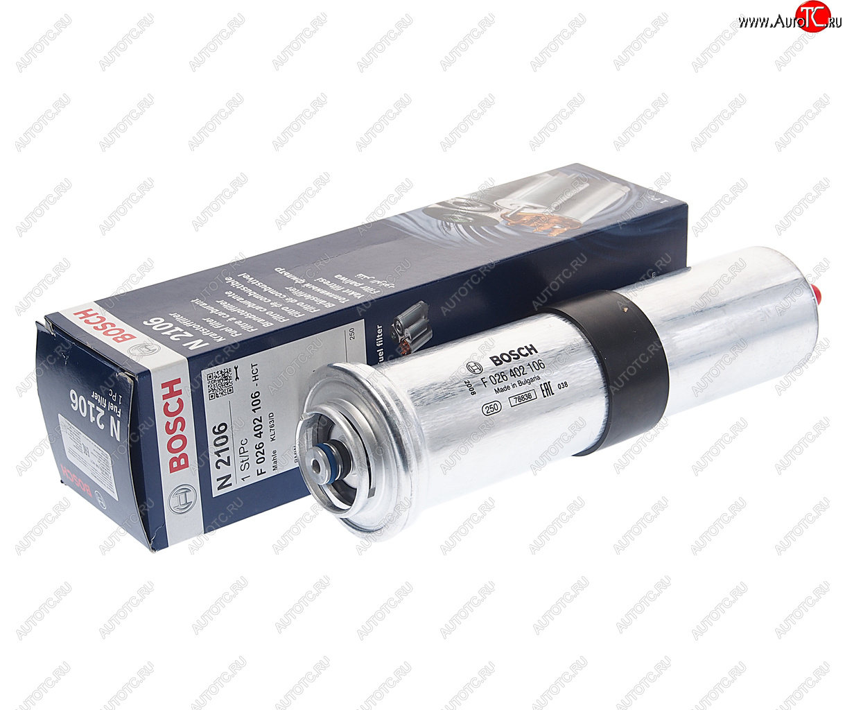 3 299 р. Фильтр топливный BMW 3 (E90,E91,E92,E93),X1 (E84),X3 (F25),X4 (F26) (M57N47N57) BOSCH BOSCH f026402106  с доставкой в г. Воронеж