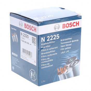 2 589 р. Фильтр топливный TOYOTA Hilux (15-) BOSCH BOSCH f026402225  с доставкой в г. Воронеж. Увеличить фотографию 3
