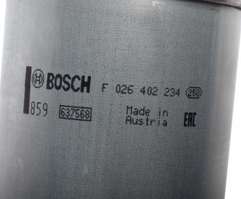 3 099 р. Фильтр топливный RENAULT Laguna (07-) BOSCH BOSCH f026402234 BOSCH f026402234  с доставкой в г. Воронеж. Увеличить фотографию 4