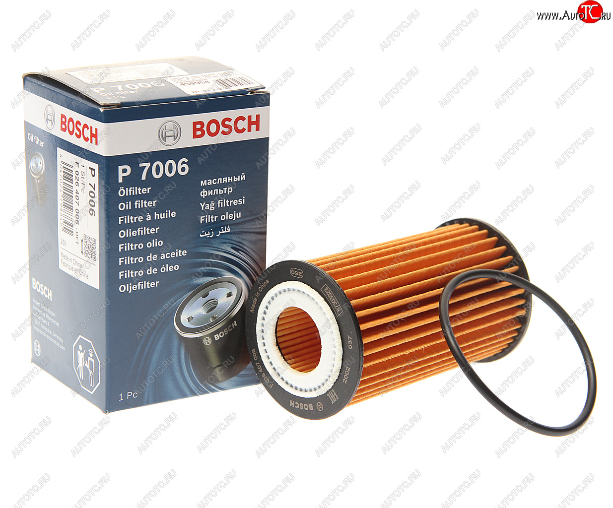589 р. Фильтр масляный CHEVROLET Aveo (08-) OPEL Astra H,J (1.61.8) (09-) BOSCH BOSCH f026407006  с доставкой в г. Воронеж