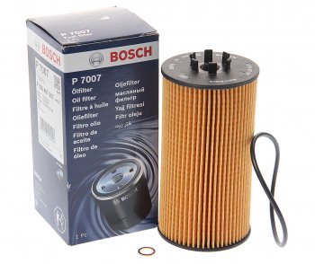 1 269 р. Фильтр масляный VW Phaeton (03-) AUDI A4 (03-08) BOSCH BOSCH f026407007  с доставкой в г. Воронеж. Увеличить фотографию 2