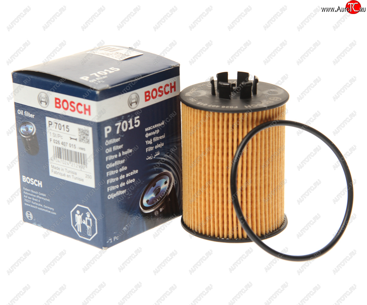 439 р. Фильтр масляный OPEL Agila A (00-08),Corsa D (06-) BOSCH BOSCH f026407015  с доставкой в г. Воронеж