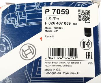 2 149 р. Фильтр масляный RENAULT Magnum,Premium центрифуга (втулки 14мм,16мм) BOSCH BOSCH f026407059  с доставкой в г. Воронеж. Увеличить фотографию 5