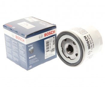 Фильтр масляный FORD Focus,Fiesta,Mondeo (1.21.41.6) D76ммхH76ммx1bar BOSCH BOSCH f026407078