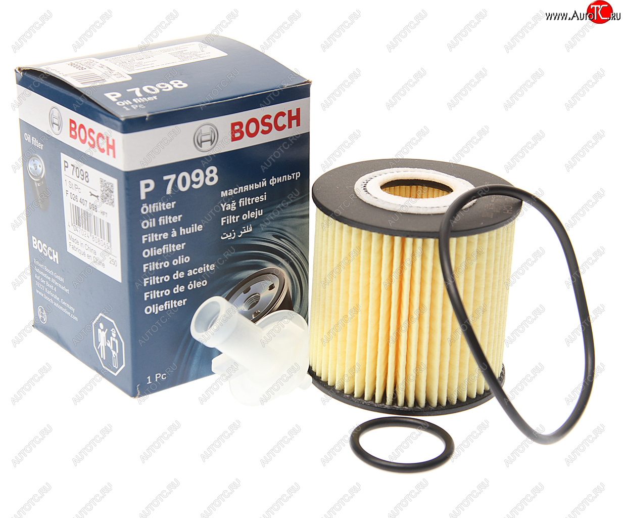 589 р. Фильтр масляный TOYOTA Camry (06-) (2.53.5) BOSCH BOSCH f026407098  с доставкой в г. Воронеж