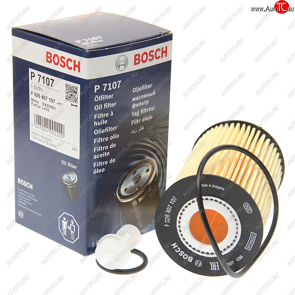 1 099 р. Фильтр масляный TOYOTA Land Cruiser 200 (4.5D4.6) LEXUS LX570 BOSCH BOSCH f026407107  с доставкой в г. Воронеж