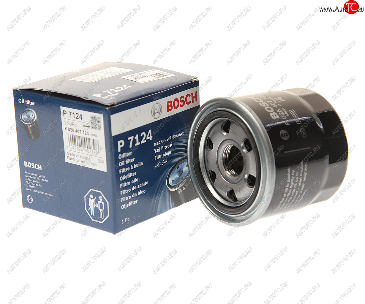 599 р. Фильтр масляный HYUNDAIKIA BOSCH BOSCH f026407124  с доставкой в г. Воронеж